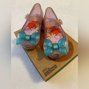 Mini Melissa Ultragirl Little Mermaid Shoes | Size 8 (toddler)